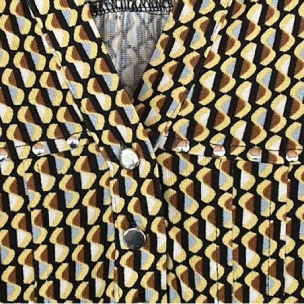 Cocomo Woman Geometric Patterned Women's Blouse. Plus Size 2X NWOT - Picture 12 of 12